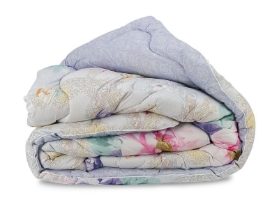 

Одеяло Овечья Шерсть Премиум в Сатине Leleka-Textile Полуторный 140х205 Цветы (SKL53-276689)