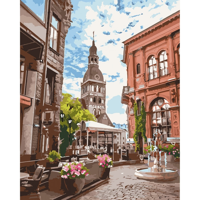 

Картина по номерам 40*50 см. Идейка (без коробки) Незабываемые каникулы (КНО 3560)