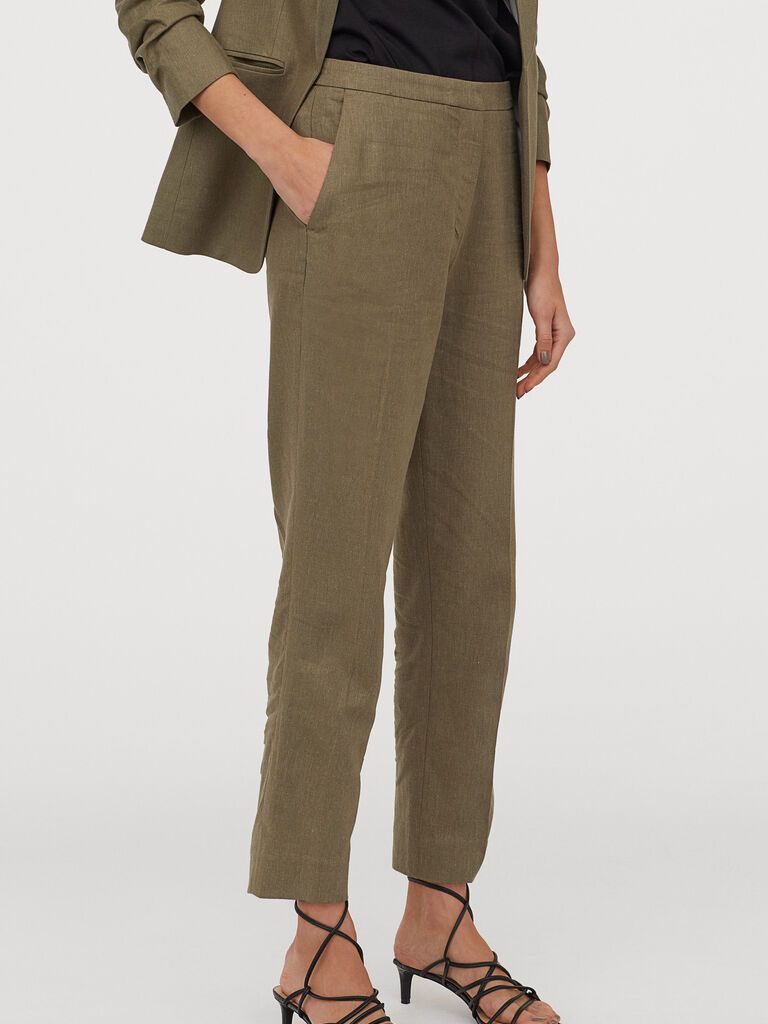 

Брюки H&M 060806528_khaki 40 Хаки