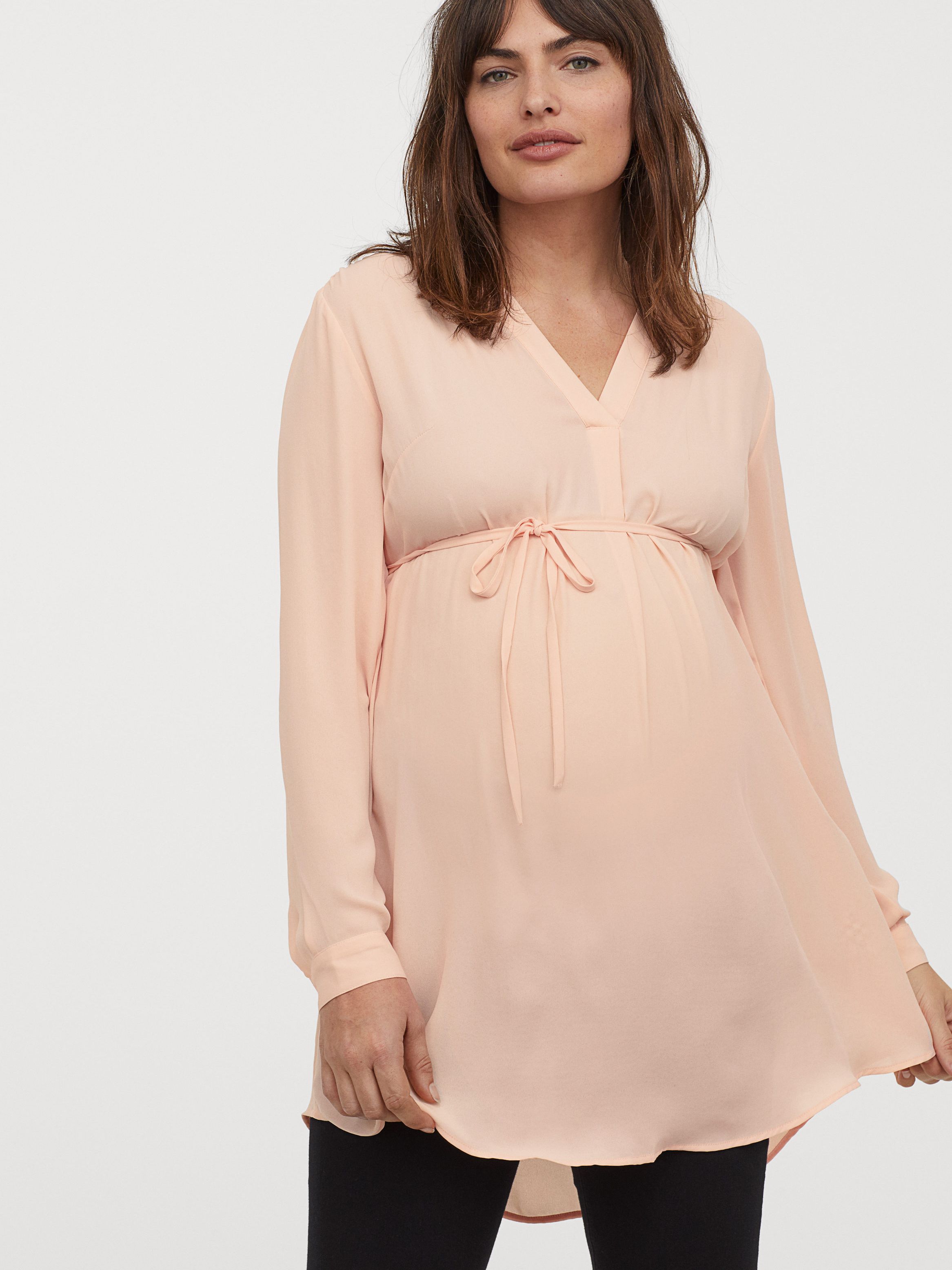 

Туника для беременных H&M 060830865 XXL Персиковая