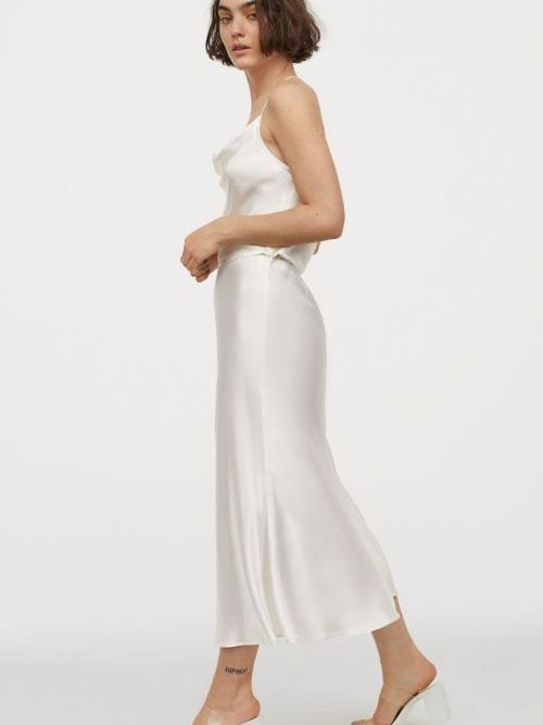 

Юбка H&M 060852843 32 Молочная
