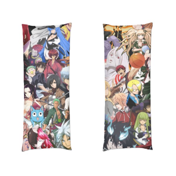 

Подушка ANIME MIX дакимакура двухсторонняя стандарт 50 х 150 см - MyTee