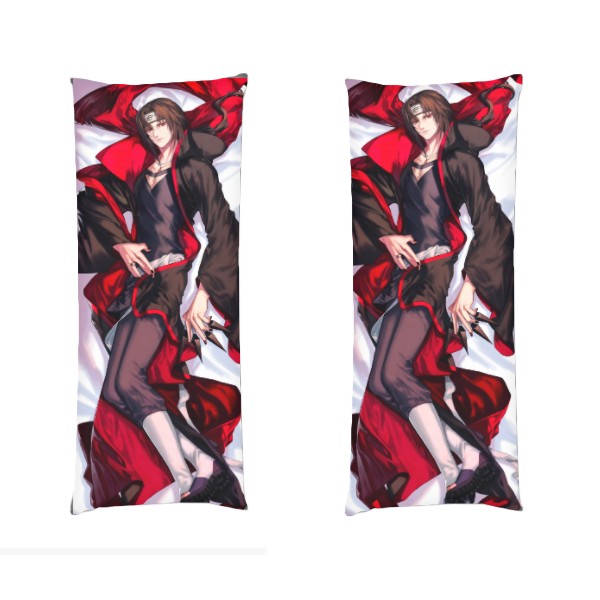 

Подушка ITACHI UCHIHA (4) дакимакура двухсторонняя стандарт 40 х 100 см - MyTee