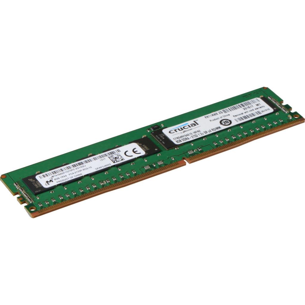 

Модуль памяти для сервера Micron DDR4 8GB 2133 MHz (CT8G4RFS4213)