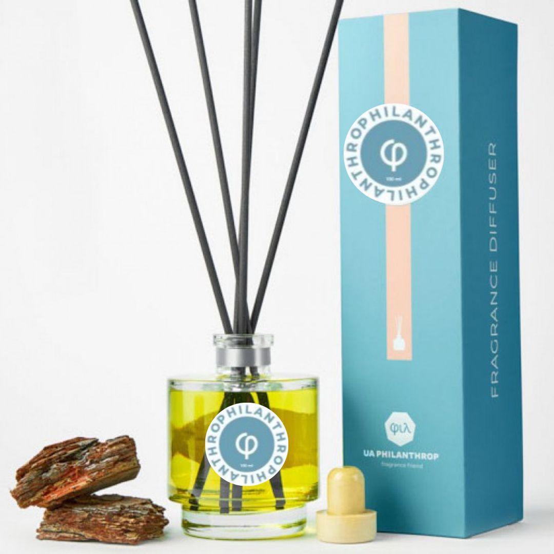 

Аромадиффузор UA PHILANTHROP, аромат Silver Patchouli, 200 мл "Лога" - круглая, "Цилиндр"