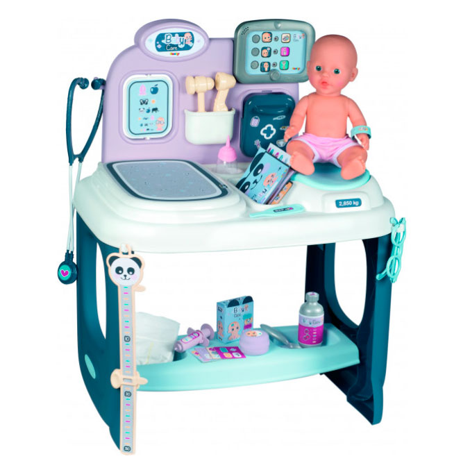 

Игровой центр Уход за куклой со звуком, светом Smoby IG83676
