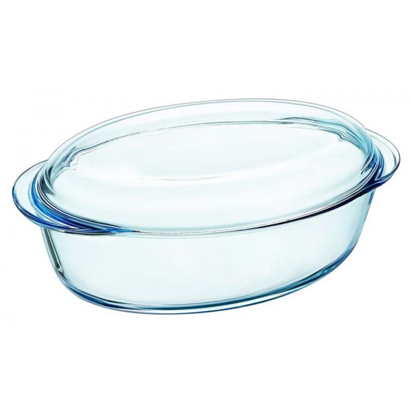 

Кастрюля овальная Pyrex Essentials 3л, жаропрочное стекло
