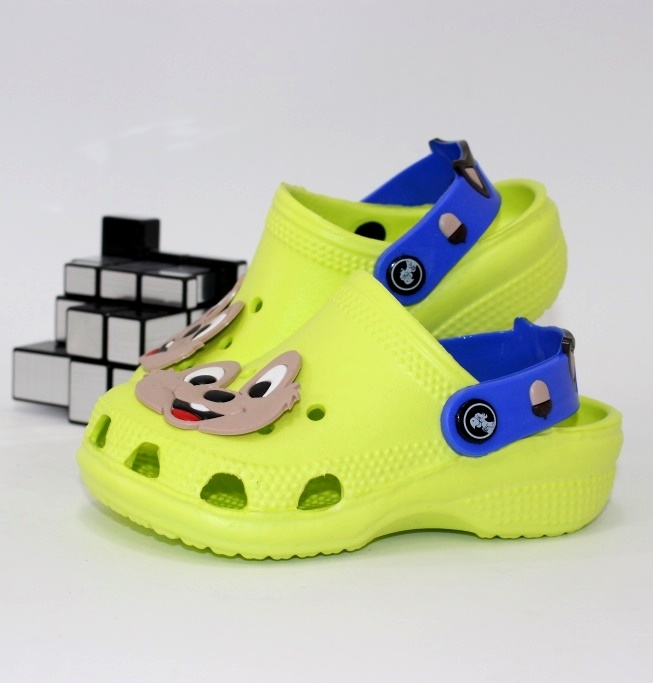 

Кроксы детские чип и дейл Shoes 116266 22/23 13.5см салатовый