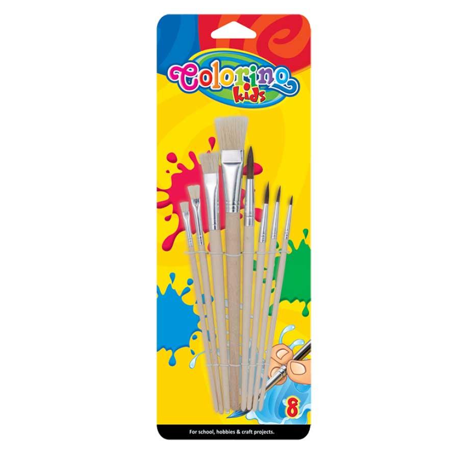 

Пезлики шкільні 8штук в блістері COLORINO (39000PTR)