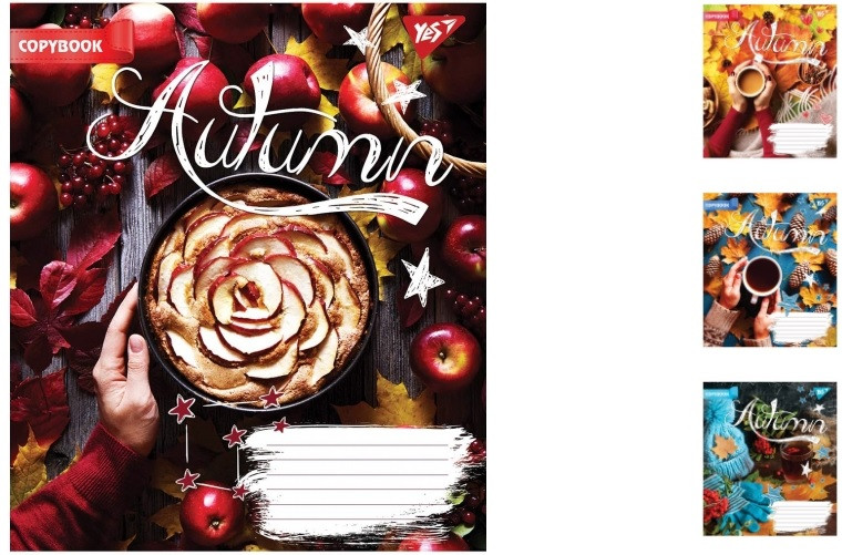 

А5/60 лин. YES AUTUMN, тетрадь для записей 10шт в упак. // (764170)
