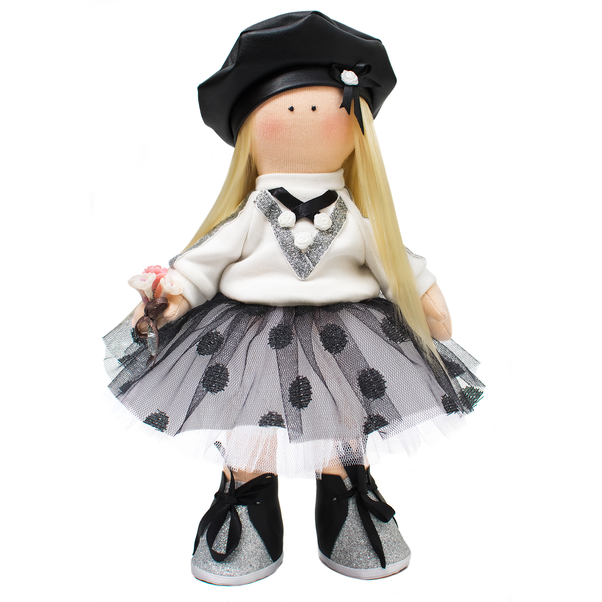 

Текстильная Кукла "Герта" Ручной Работы GD-001