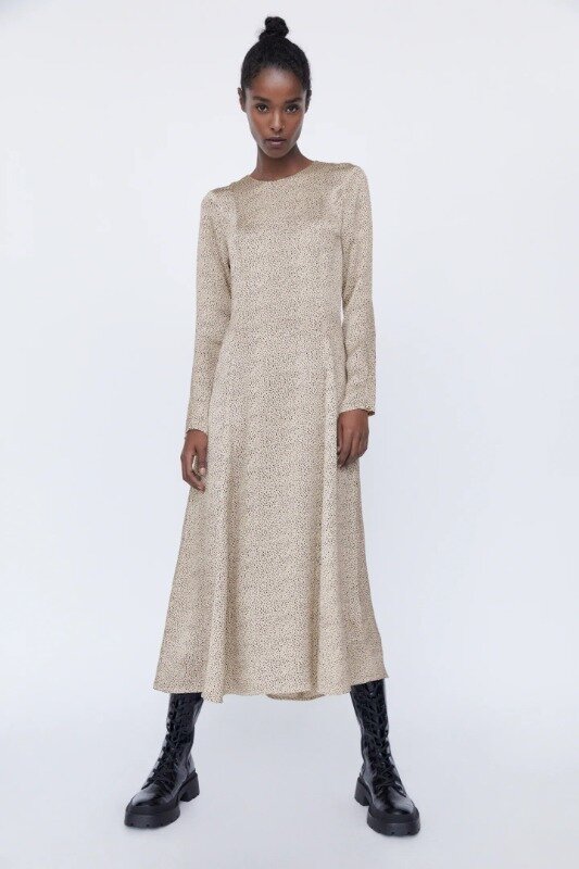 

Платье с принтом Zara 0003/369, Платье с принтом Zara 0003/369 - M
