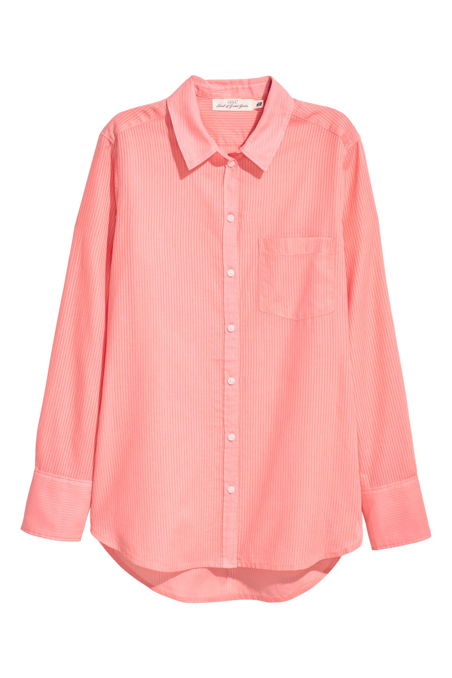 

Рубашка H&M 42 персиковый 22025086919