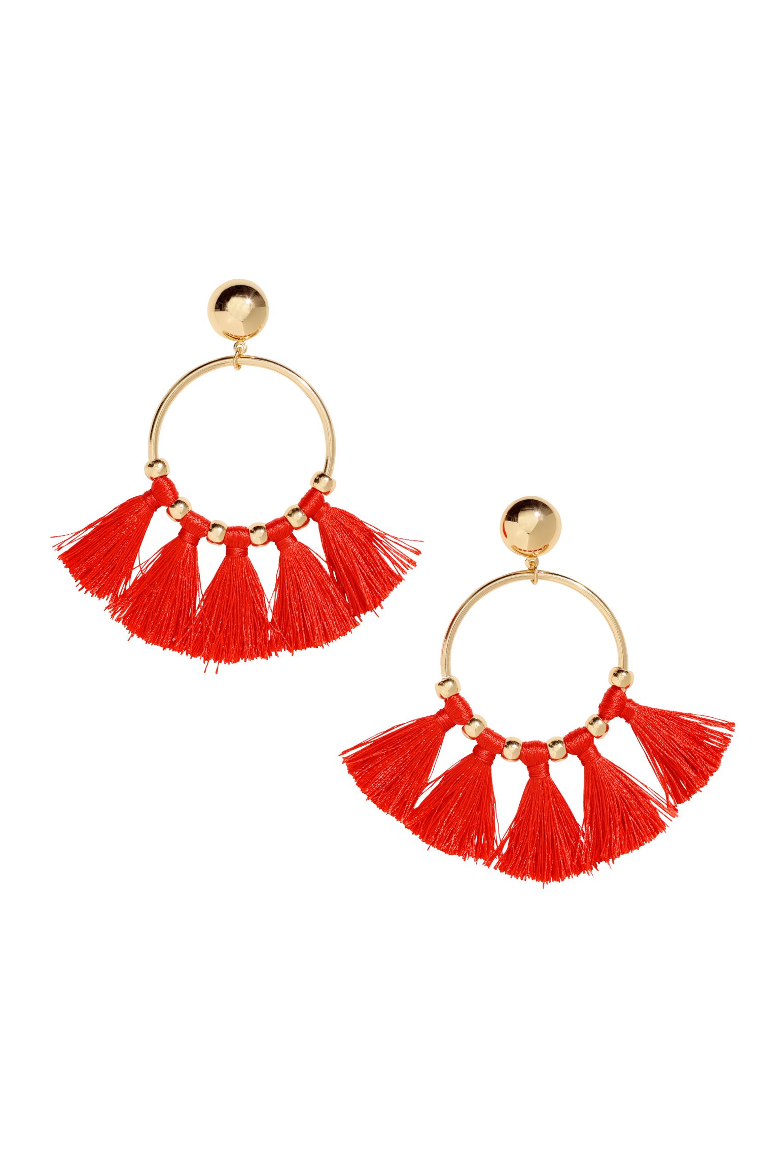 

Сережки H&M красный 1702635665
