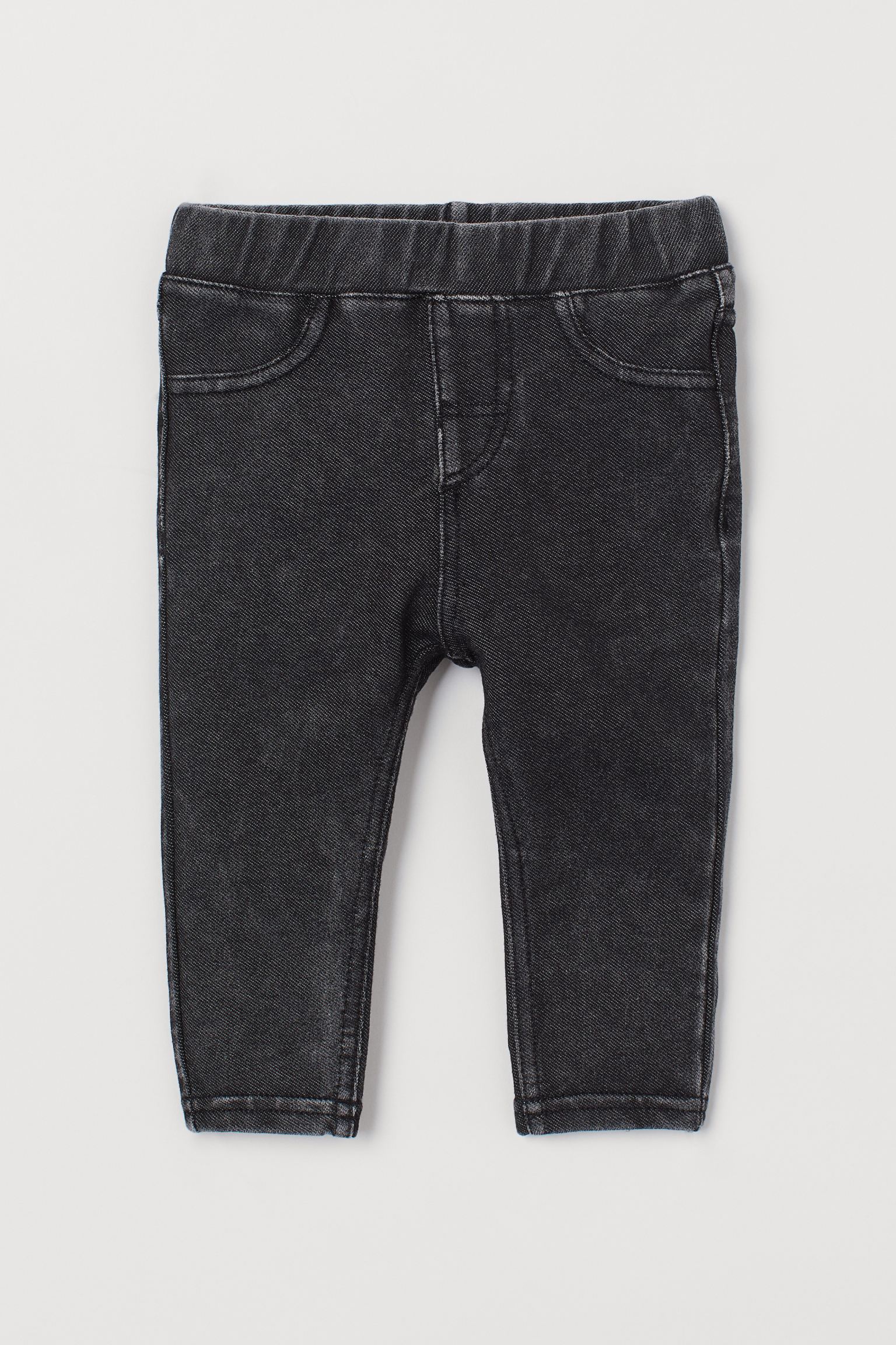 

Леггинсы H&M 86см черный меланж 18028759222