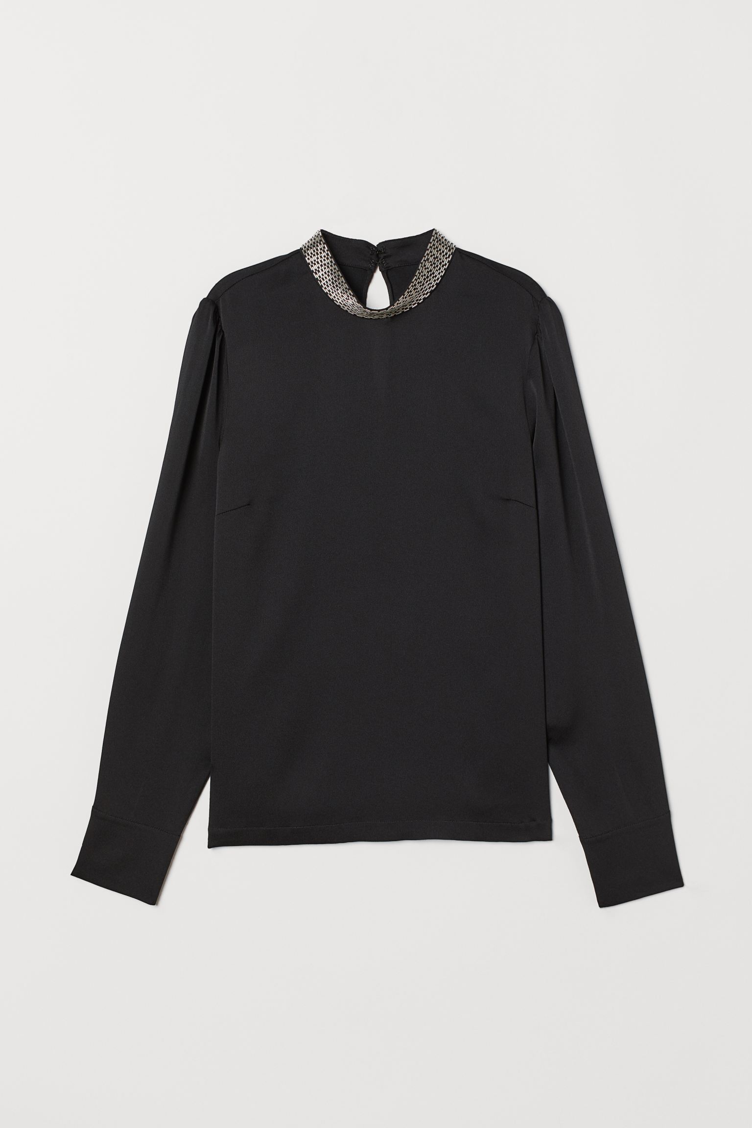 

Блуза H&M 40 черный 24026634343