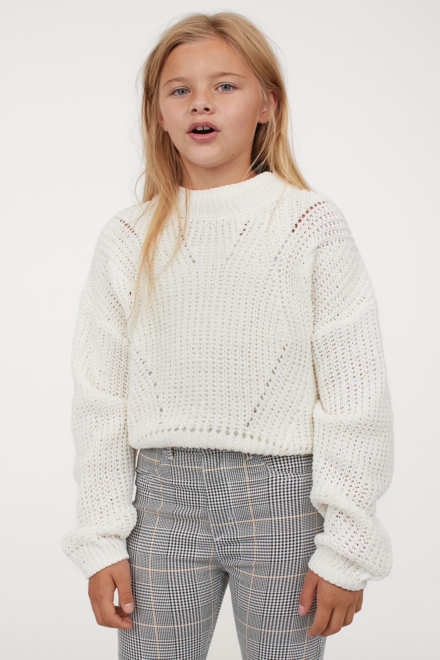 

Джемпер H&M 158 164см белый 18028675032
