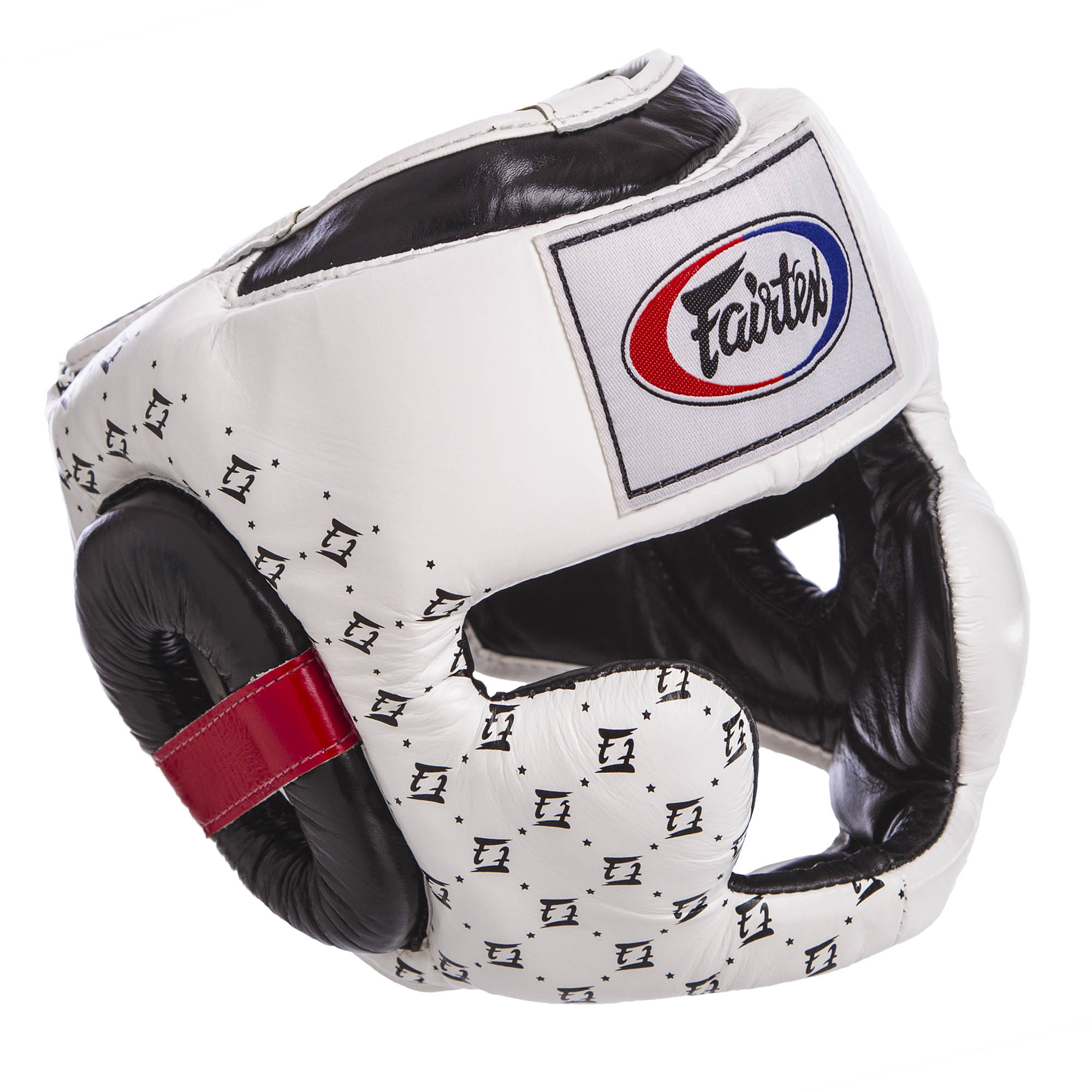 

Шлем боксерский с полной защитой кожаный FAIRTEX, M-XL, Цвет Белый, Размер L