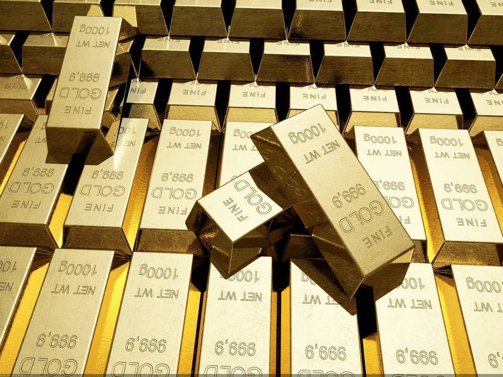 

Картина на холсте LaPrint золото 120х80 см