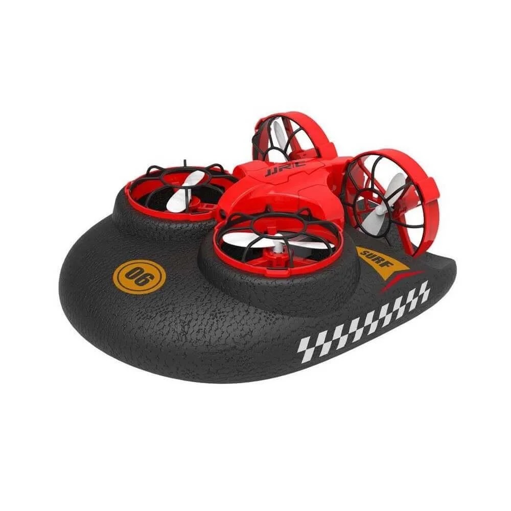 

Квадрокоптер амфибия JJRC H94 Vehicle / Drone / Boat 3in1 (Black/Red) [53267]