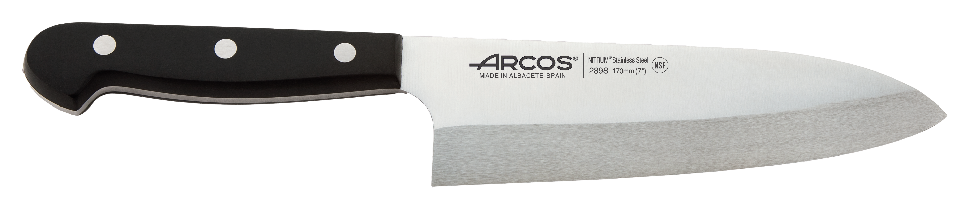 

Нож поварской японский Рйо Деба 170 мм Universal Arcos (Универсал Аркос) 289804