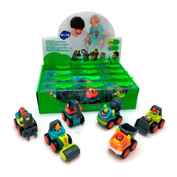 

Игрушка Hola Toys Рабочая машинка 12 шт. (3116B)