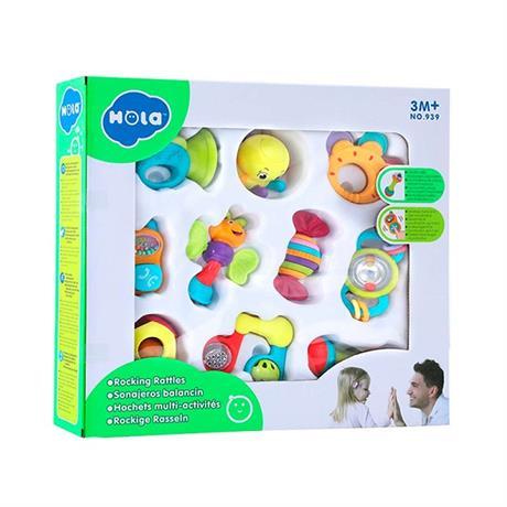

Набор погремушек Hola Toys, 10 шт. (939)
