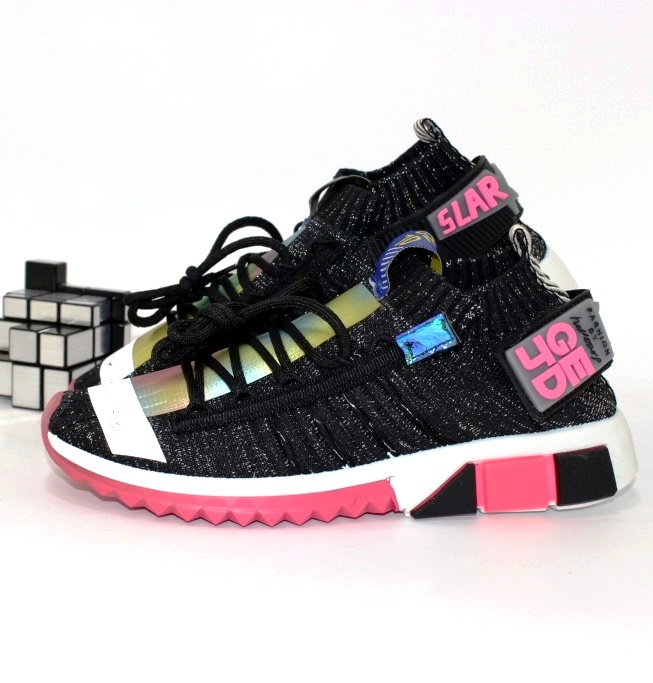 

Кроссовки женские текстильные Violetta 81-31-black 37 24.0см черный