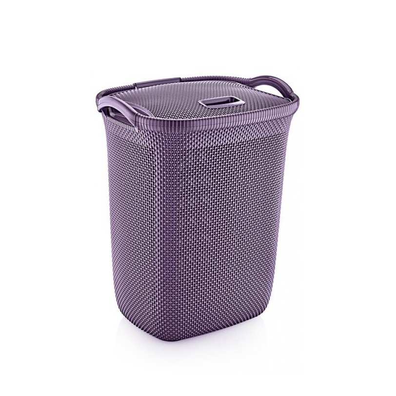 

Корзина для белья OZ-ER PLastik HONEYCOMB 63л, фиолетовый (N008-X88)