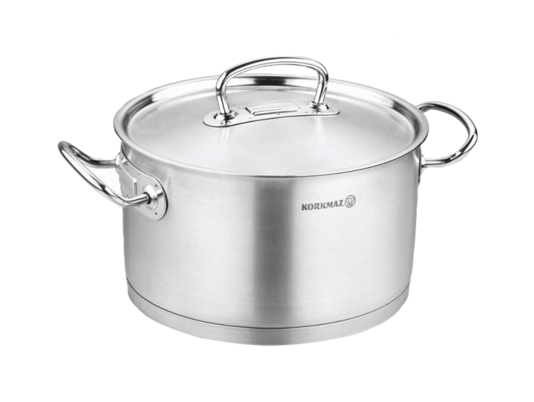

Кастрюля KORKMAZ PROLINE 24*14 см 6,2 л