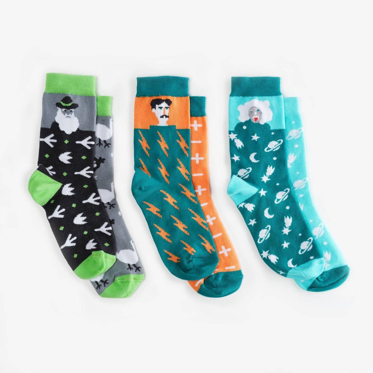 

Детские носки Dodo Socks Kunsht 2-3 года, набор 3 пары