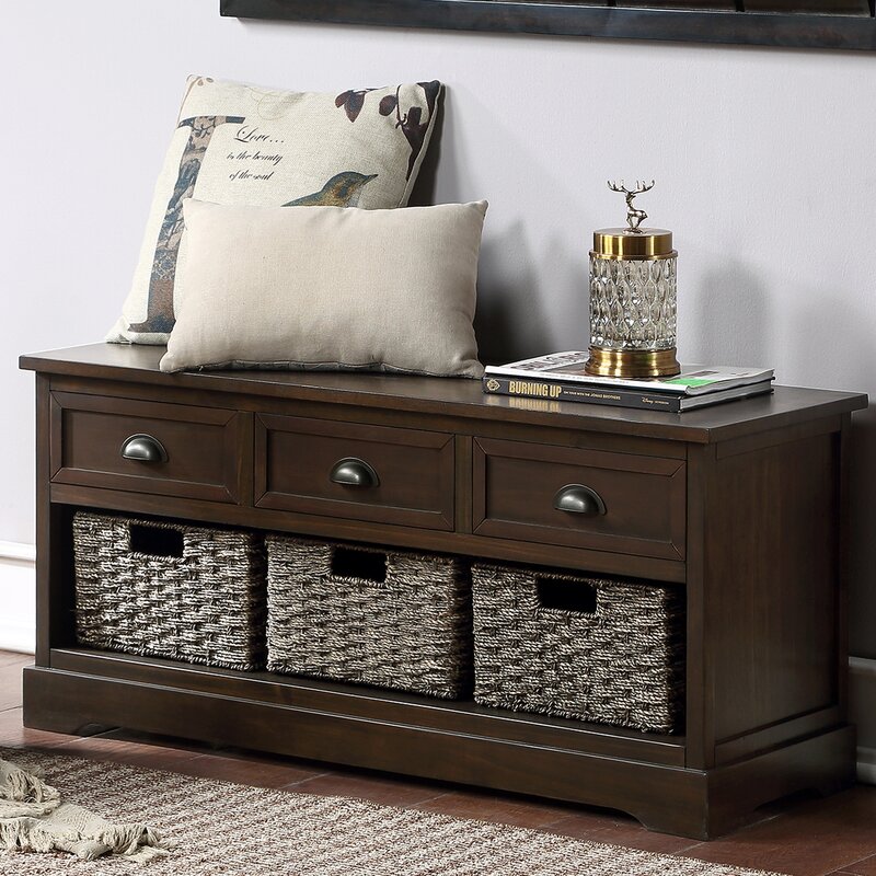 

Банкетка Adcock деревянная с ящиками - Little Room Baby House (WFR-148803)