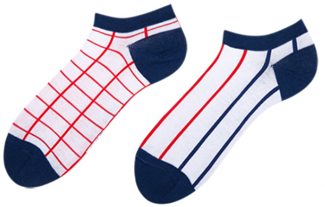 

Женские носки короткие Sammy Icon Grid Short 36-40 белые
