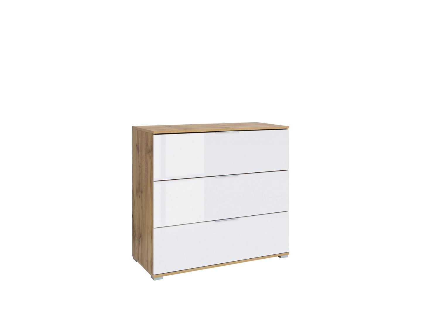 

Комод KOM3S BRW (Black Red White) Злата Дуб тахо/белый