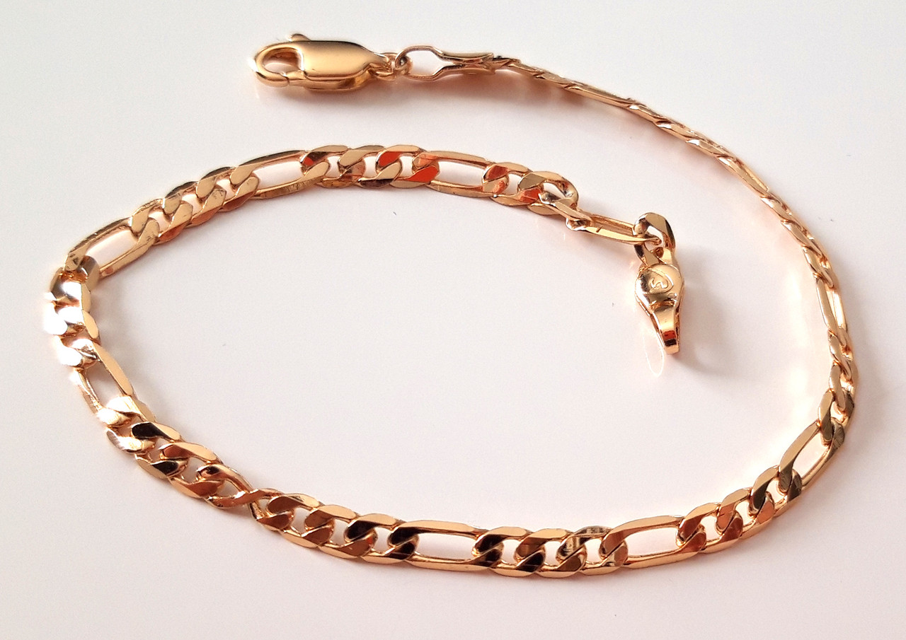 

Позолоченный браслет Xuping Jewelry классический 0.3х19 см (ХРВ-044/2)