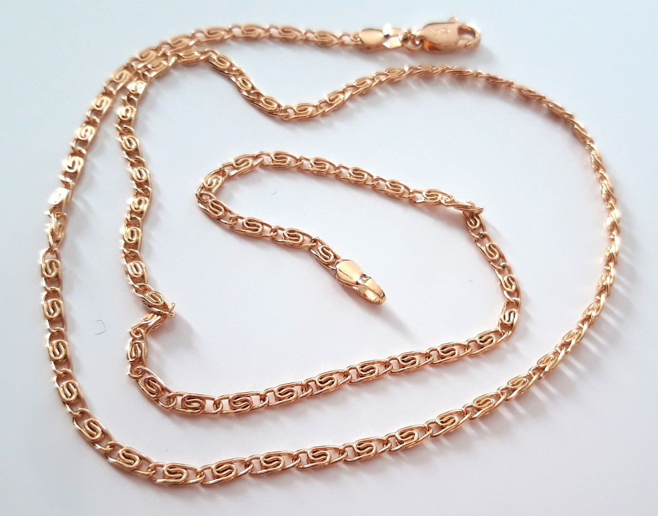 

Позолоченная цепочка Xuping Jewelry 0,2х45 см (ХРС-039)