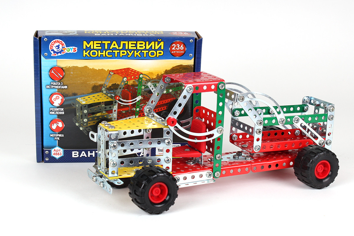 

Конструктор металл. "Грузовик" Технок /10/ (4883)