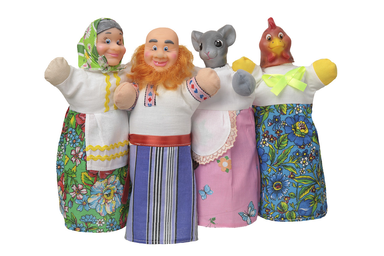 

Ляльковий театр "КУРОЧКА РЯБА" (4 персонажі)