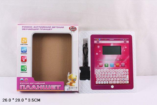 

Планшет обучающий, русско-английский PlaySmart, в коробке 26*28*3см (7321)