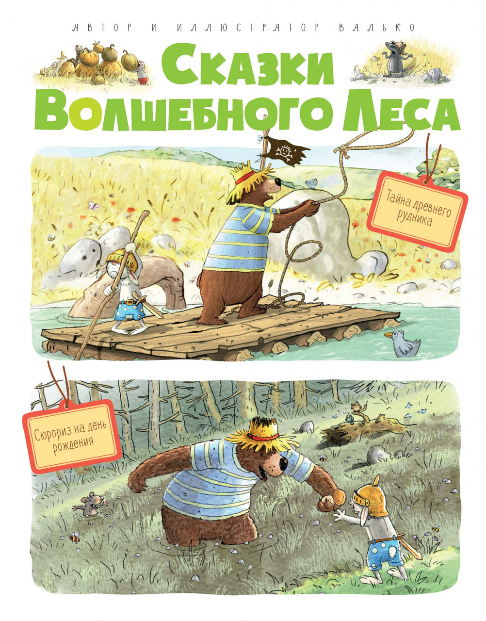 

Сказки Волшебного леса: Тайна древнего рудника, Сюрприз на день рождения. Валько