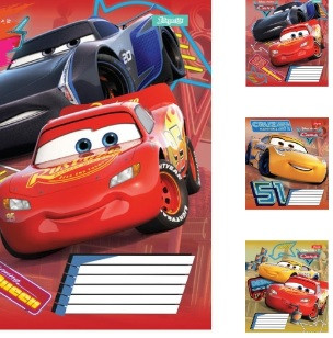 

Зошит учнів.А5/12 лін. 1В CARS, 25шт.в уп. (763371)