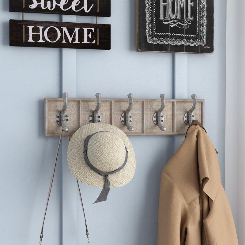 

Вешалка для одежды Castlehaven прямоугольная настенная - Little Room Baby House (WFR-108640)