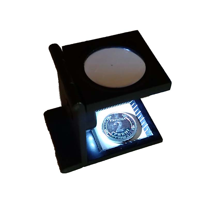 

Настольная складная лупа Hand-held 8х + чехол (n153)