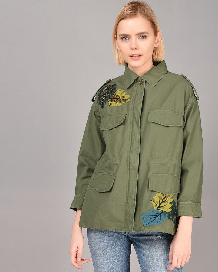 

Куртки United Colors Of Benetton Зелёный S 2934718660226