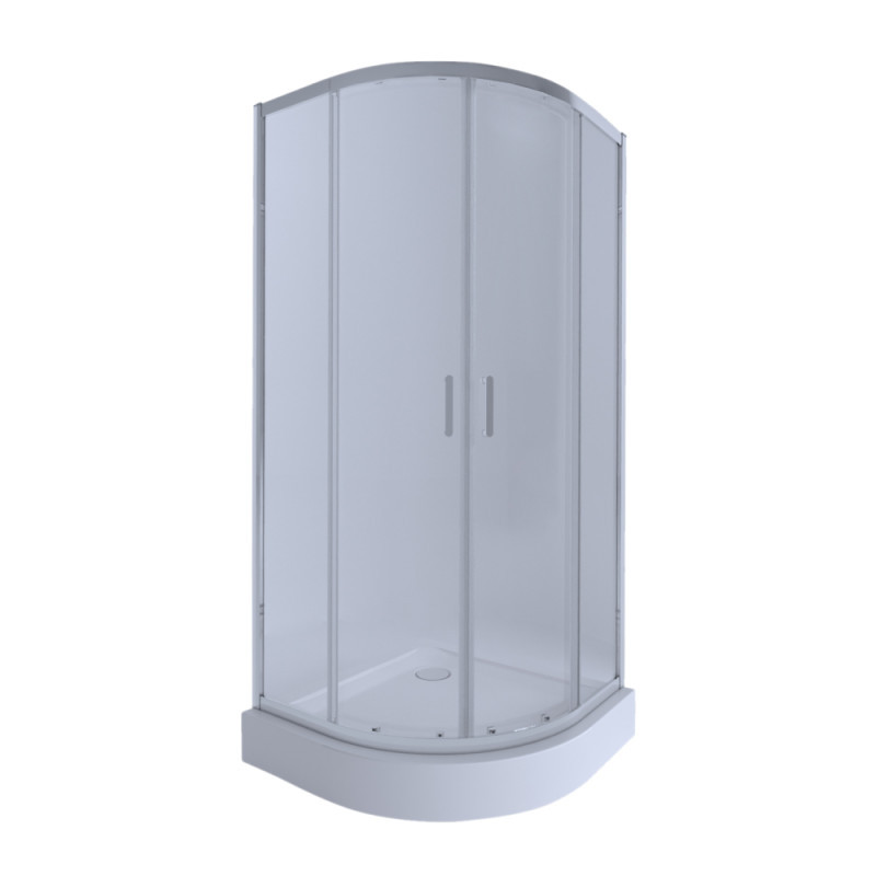 

Набор Q-tap душевая кабина Taurus CRM1099AC6 Clear + поддон Uniarc 309915