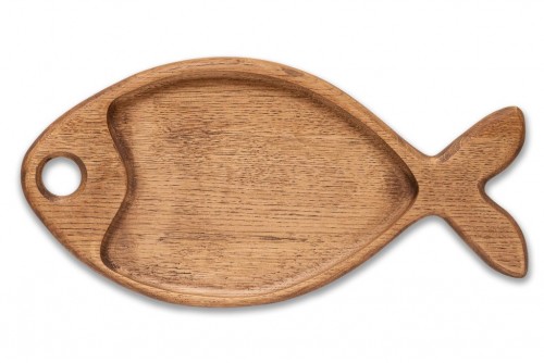 

Сервировочное блюдо “Сибас” из дуба, 48х25см, Z.Wood