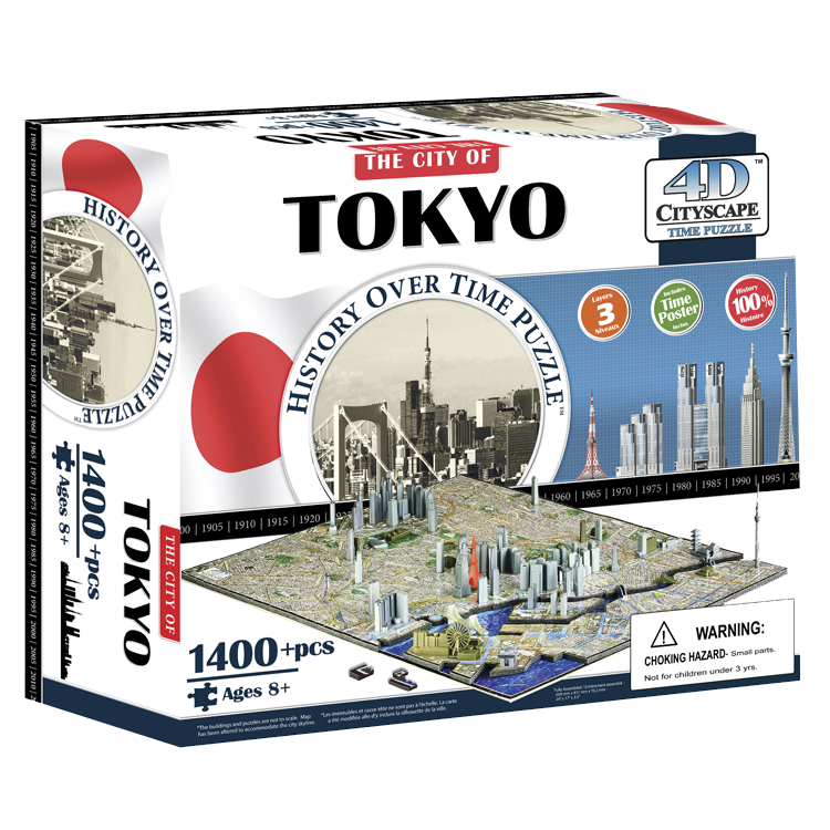 

Объемный пазл 4D Cityscape Токио