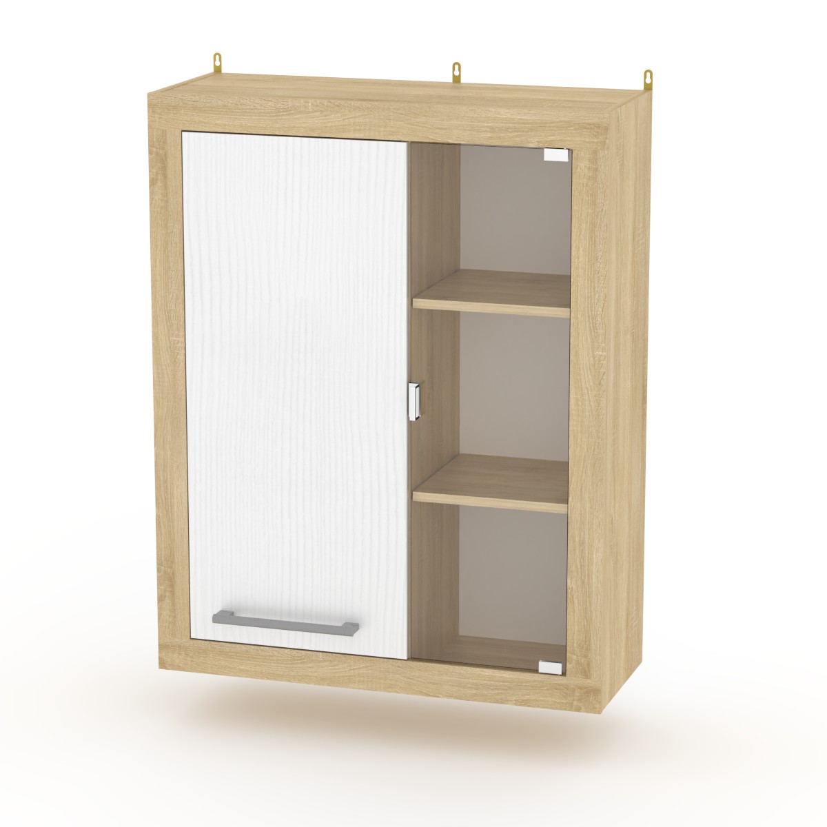 

Тумба Навесная-1 Компанит МГ-1 сонома+нимфея альба