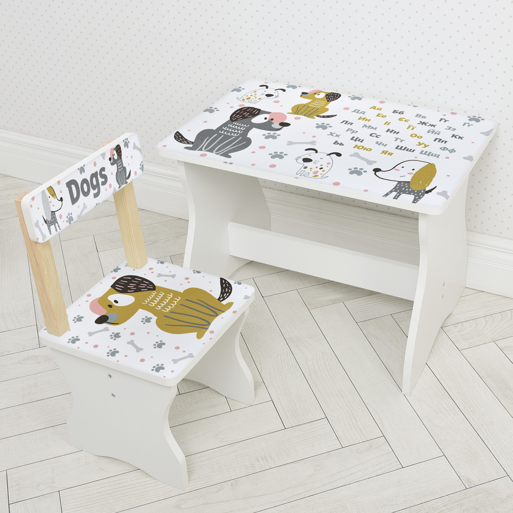

Столик Bambi 504-116(UA) Dogs Grey / Brown (504-116(UA))