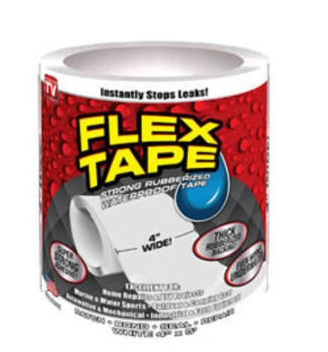 

Водонепроницаемая изоляционная сверхпрочная скотч-лента Flex Tape Белый 10CM